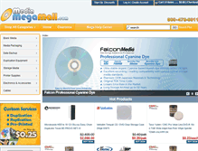Tablet Screenshot of mediamegamall.com